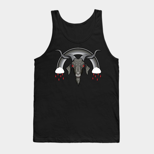 Monochrome Goat Tank Top by JenniferSmith